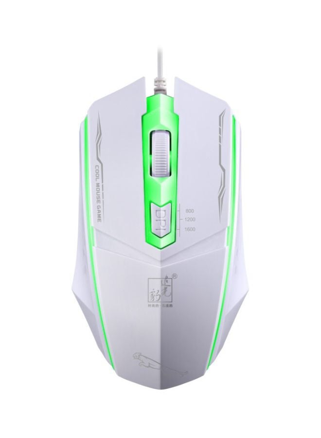 LED Backlit Gaming Mouse White - Image 1