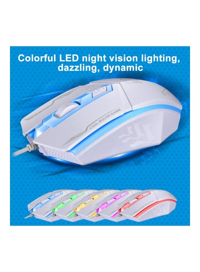 LED Backlit Gaming Mouse White - Image 5