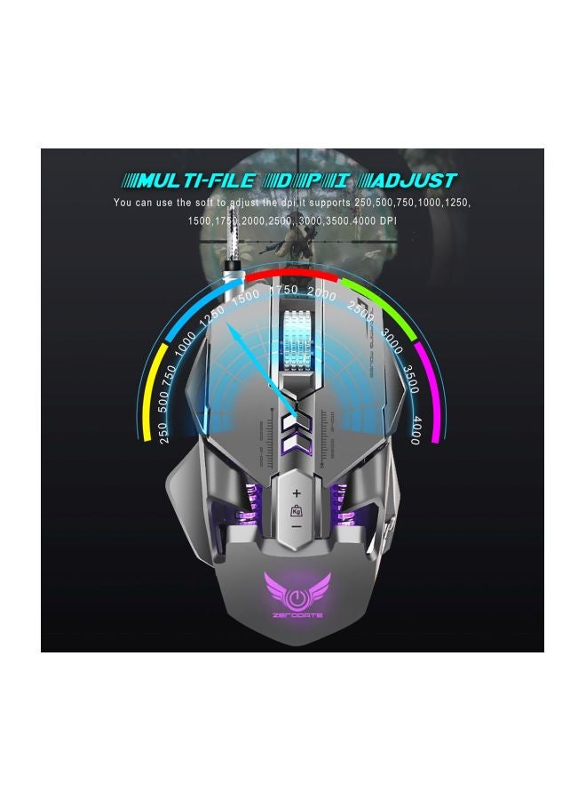 Generic Wired Gaming Optical Mouse With Backlight  - Image 3
