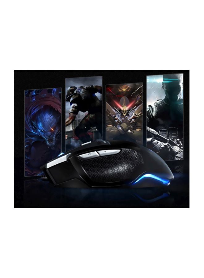 Wired Optical Gaming Mouse Black - Image 2