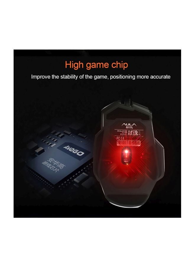 Wired Optical Gaming Mouse Black - Image 5