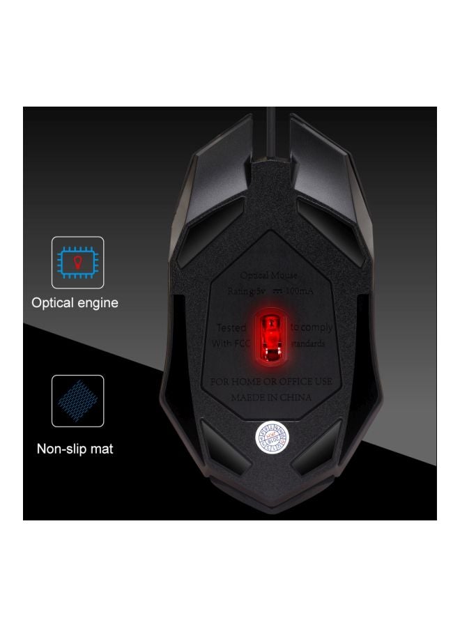 تشاسينج ليوبارد ماوس ألعاب K2 ضوئي سلكي أسود - Image 4