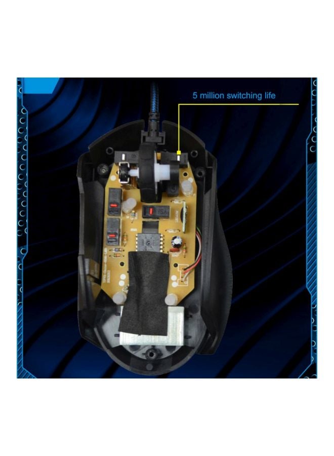 تشاسينج ليوبارد ماوس ألعاب T7 ضوئي وسلكي أسود - Image 5