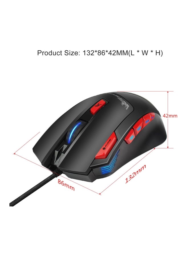 Generic - HXSJ S800 Wired Gaming Mouse - Image 1