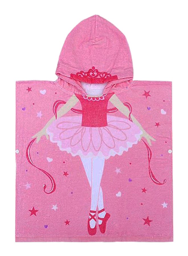 Generic Printed Hooded Pullover Swimming Bath Towel 60cm