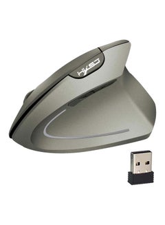 T24 Wireless Vertical Mouse With USB Receiver Grey