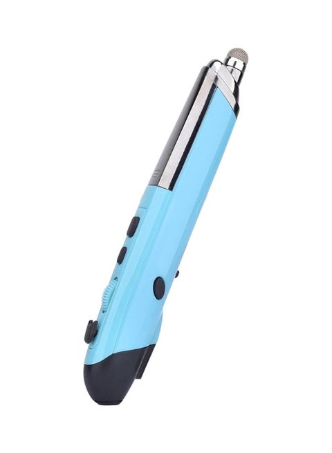 PR-08 Smart Wireless Optical Mouse With Laser Function Blue