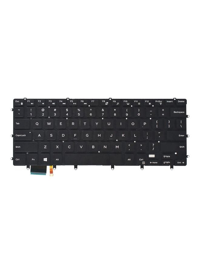 Wired Keyboard With Backlight For Dell Black - Image 1