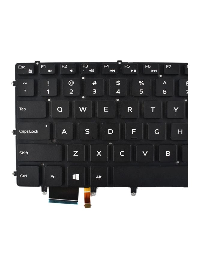 Wired Keyboard With Backlight For Dell Black - Image 3