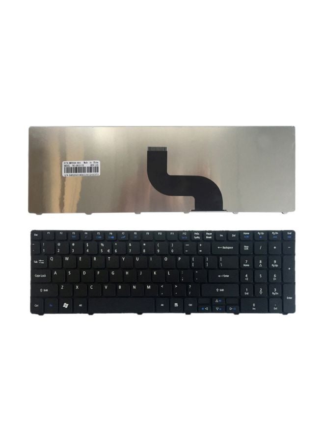 Generic - Wired Keyboard For Acer Aspire 5740/5742/5810T Black - Image 1