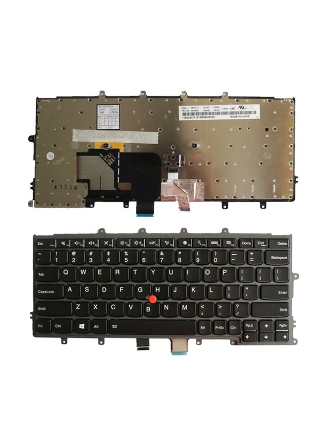 لوحة مفاتيح بديلة بمنفذ USB لأجهزة اللابتوب أسود/ رمادي - Image 1