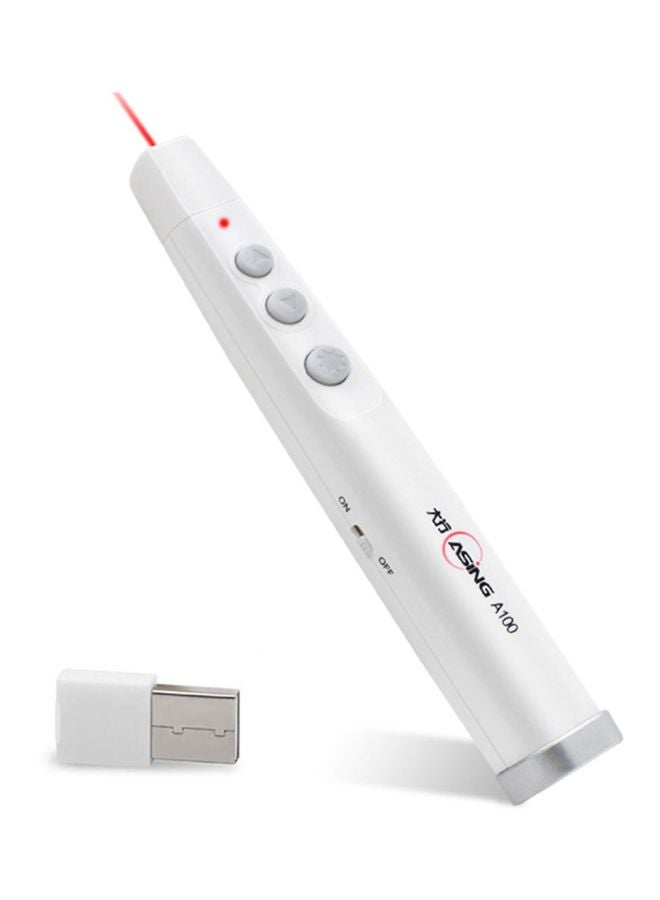 ASING - Wireless Laser Pointer White - Image 1
