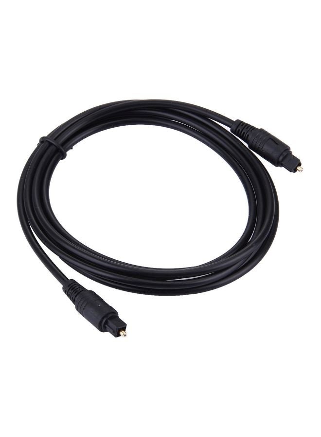Generic - Digital Audio Optical Fiber Cable Black - Image 1