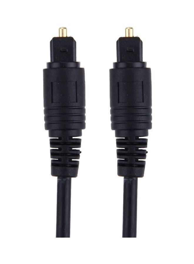 Generic - Digital Audio Optical Fiber Cable Black - Image 1
