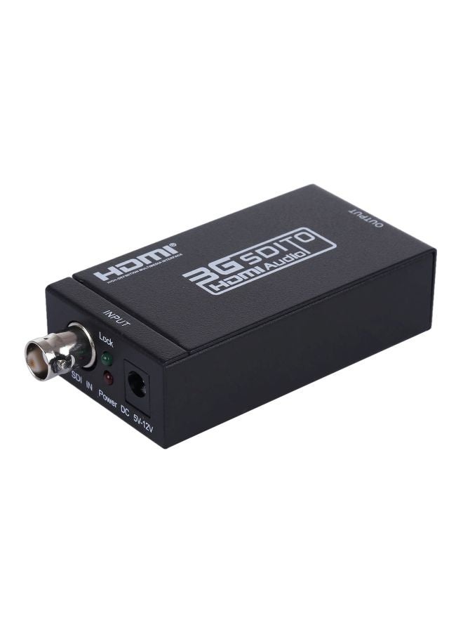 3G SDI To HDMI Converter Black - Image 1