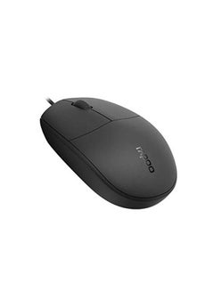 Rapoo N200 Wired Optical Mouse Black  - Image 2