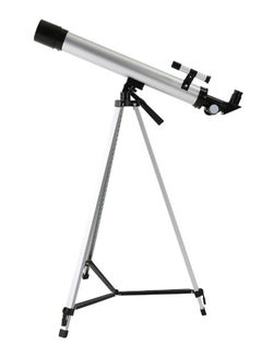 Outdoor Astronomical Telescope With Tripod