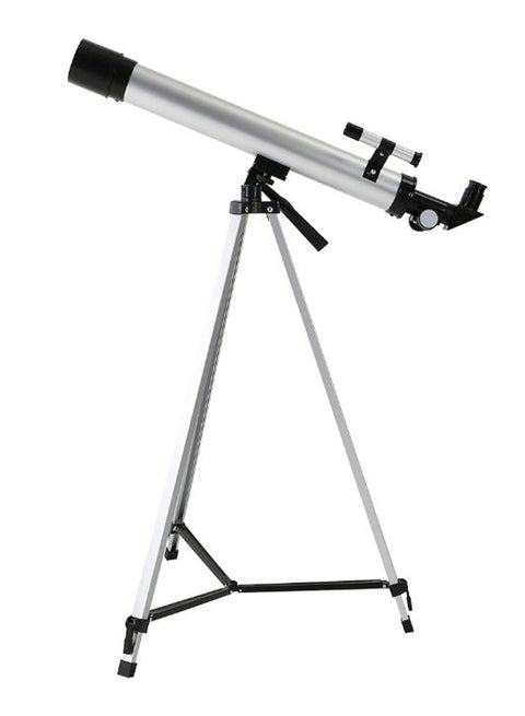 Outdoor Astronomical Telescope With Tripod