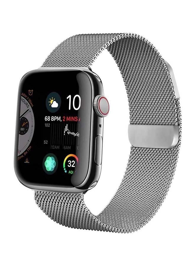 Generic - Stainless Steel Replacement Band For Apple iWatch Silver - Image 1
