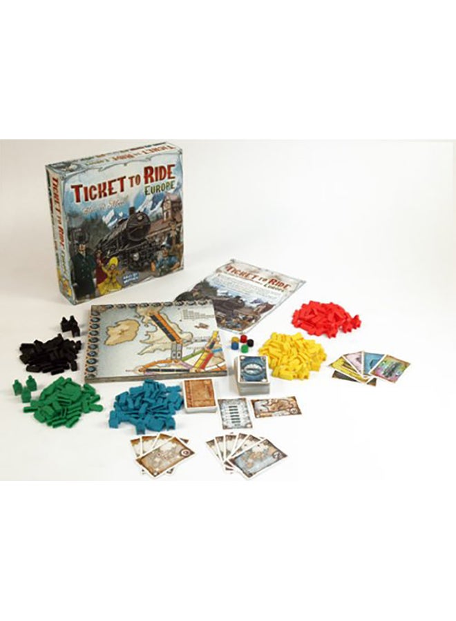 Generic - Ticket to Ride Europe Board Game - Image 1