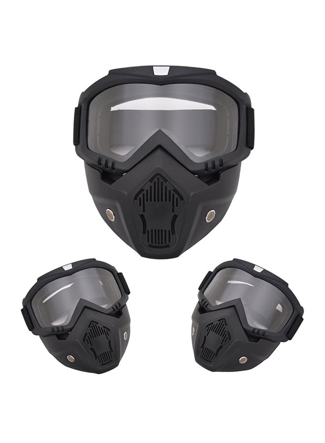 Motorcycle Helmet Protective Face Mask Shield - Image 1