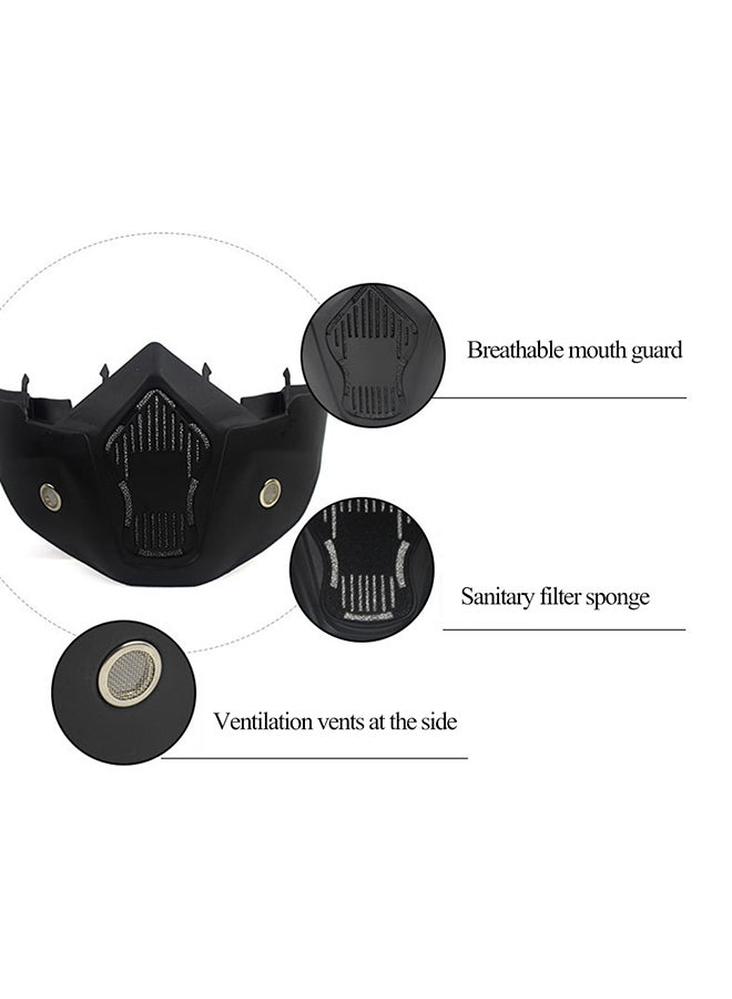 Motorcycle Helmet Protective Face Mask Shield - Image 2