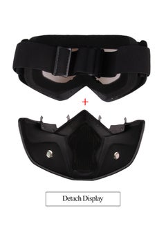 Generic Motorcycle Helmet Protective Face Mask Shield  - Image 2