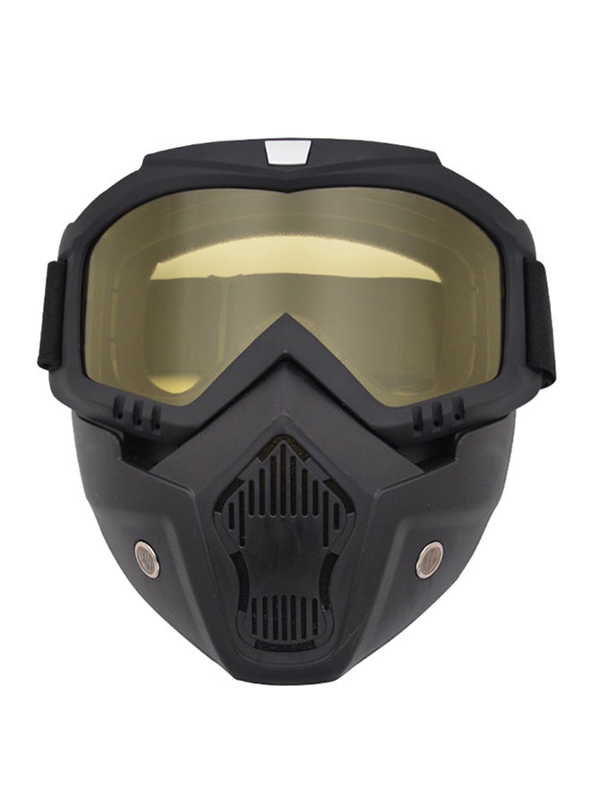 Generic - Motorcycle Helmet Protective Face Mask Shield - Image 1