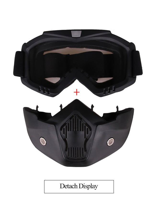 Generic - Motorcycle Helmet Protective Face Mask Shield - Image 1