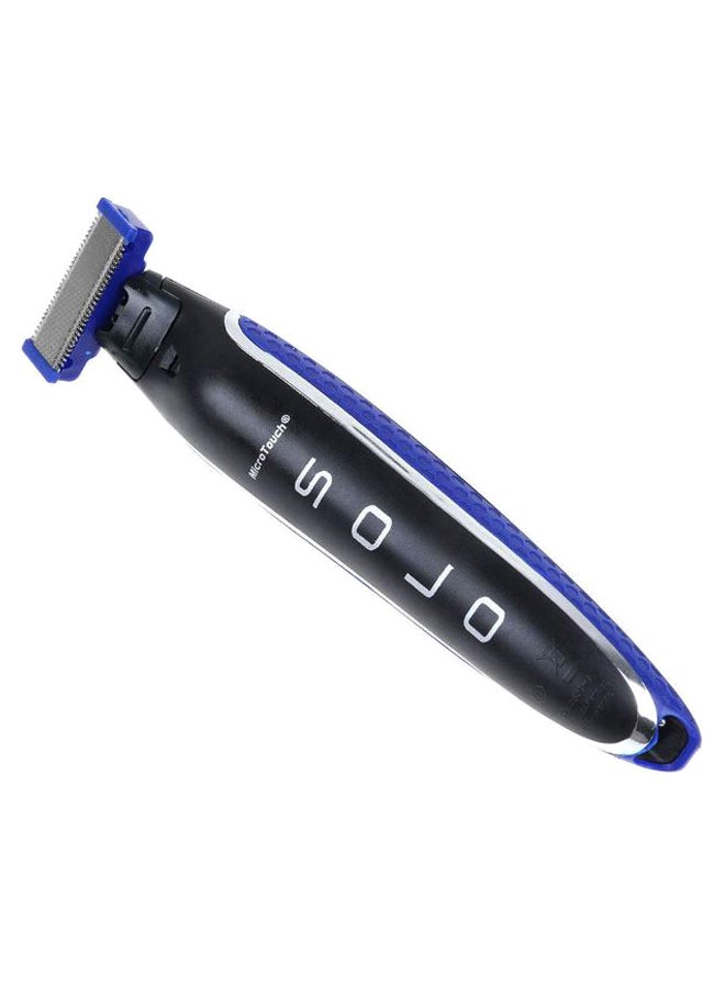 Micro Touch - Rechargeable Shaver And Trimmer Blue/Black 181grams - Image 1