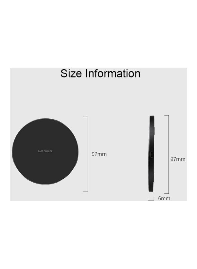 Generic - GY-68 Wireless Fast Charger Black - Image 1