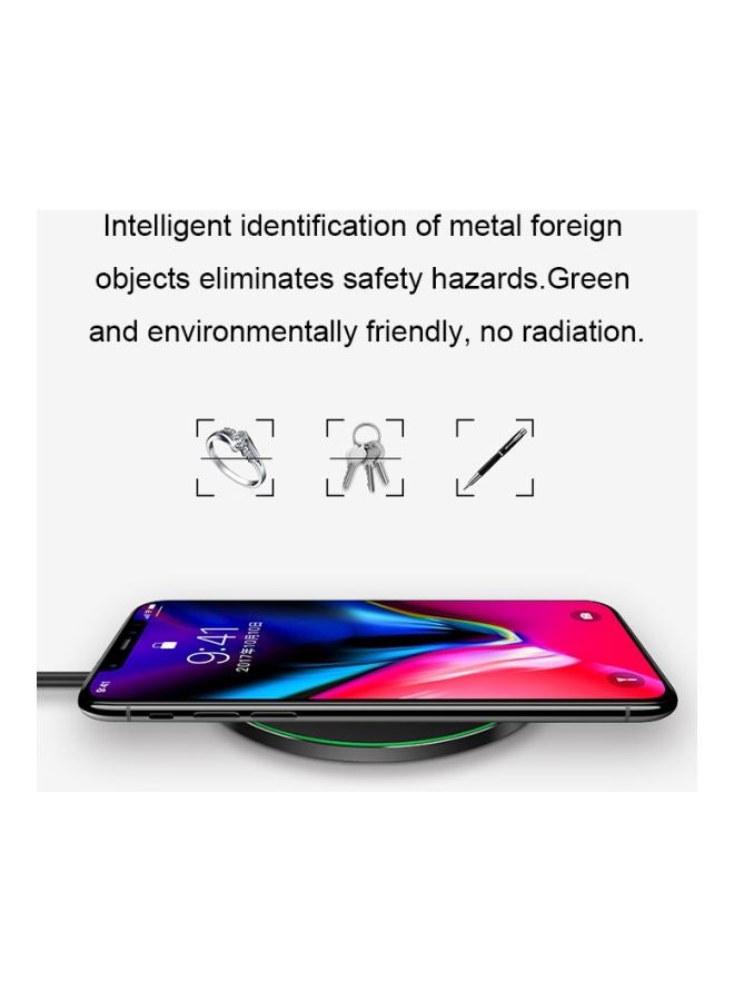 Generic - GY-68 Wireless Fast Charger Black - Image 1