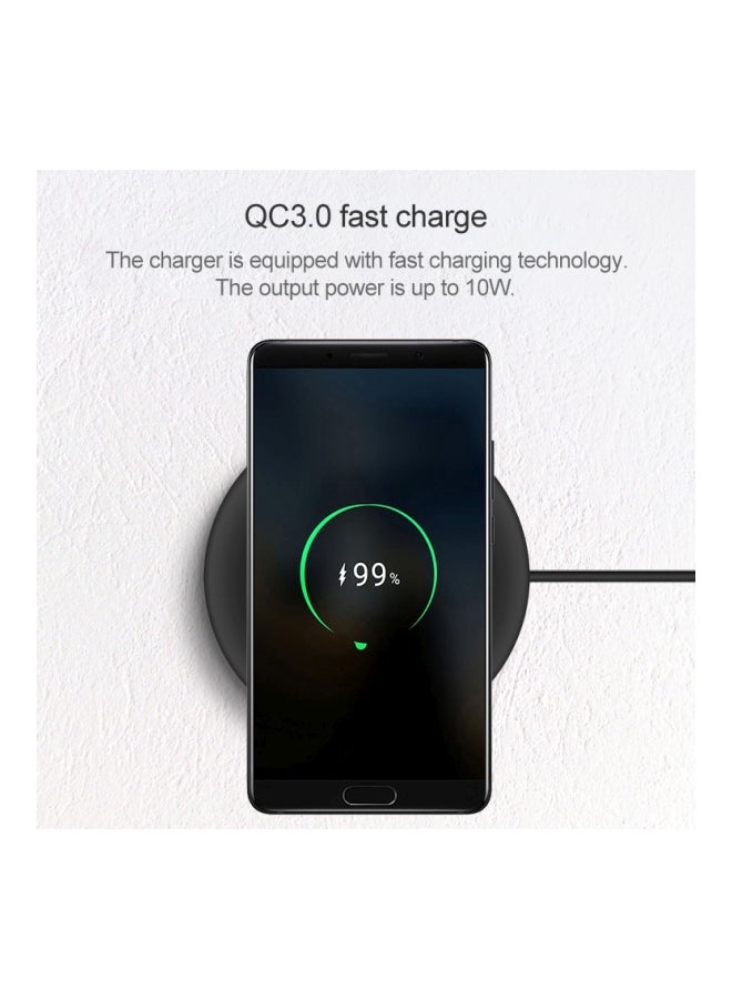 Momax - UD6 Wireless Mobile Phone Charger Black - Image 1