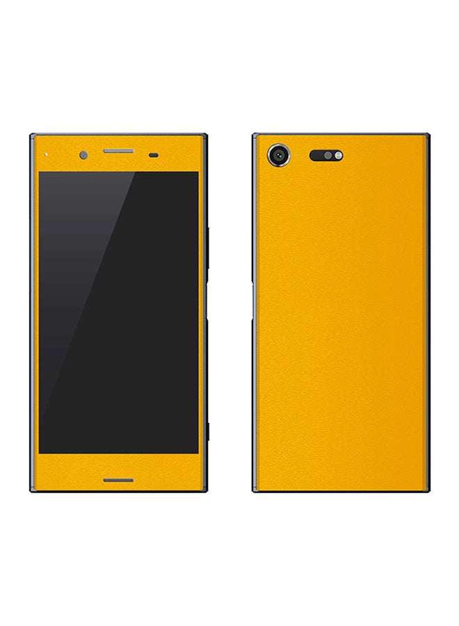 Stylizedd Vinyl Skin Decal For Sony Xperia XZ Premium Yellow