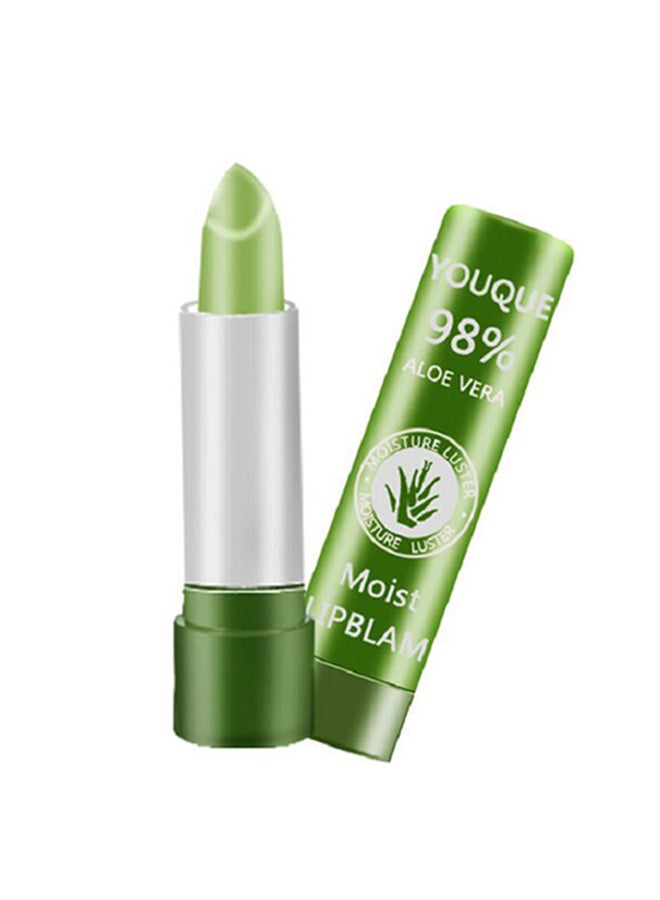 Generic Aloe Vera Moisturizing Colour Changing Lip Balm Green  - Image 1