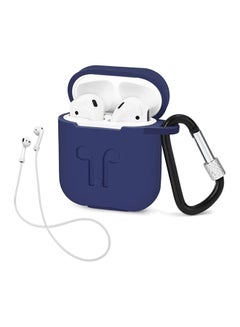 Generic Protective Case For Apple AirPods Navy Blue  - Image 1