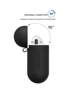 Generic Protective Case For Apple AirPods Black  - Image 2