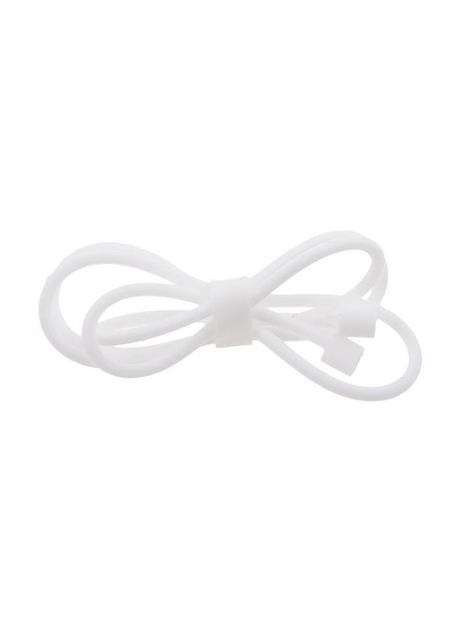 Generic Protective Carring Case And Earphones Strap For Apple AirPods White  - Image 2