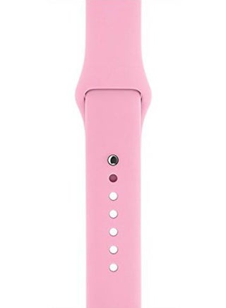Silicone Replacement Band For Apple Watch Pink - v1567430454/N25278403A_1