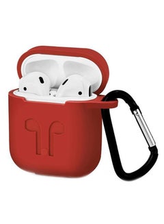 Generic Protective Carring Case For Apple AirPods Red  - Image 1