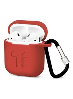Generic Protective Carring Case For AirPods Red  - Image 1
