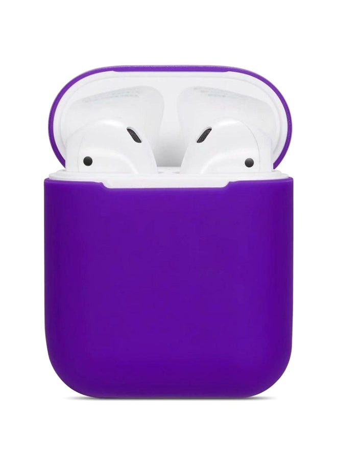Generic Protective Carring Case For Apple AirPods Purple  - Image 1