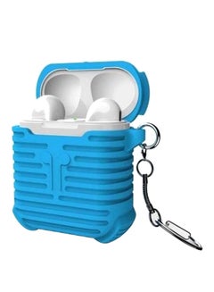 Protective Carrying Case For Apple AirPods Blue