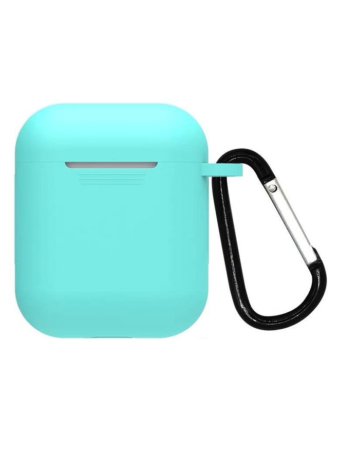 سمايل غطاء حماية للحمل لسماعات أبل ايربودز أزرق - Image 1