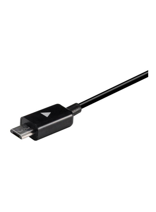 كابل مايكرو USB لمشاركة الطاقة أسود - Image 2