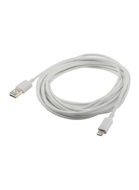 Micro USB Data Sync Charging Cable White