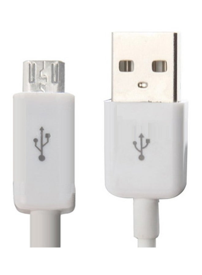 Generic - Micro USB Data Sync Charging Cable White - Image 1