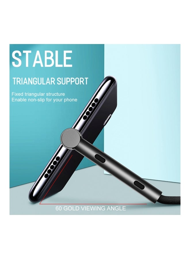 Rock Type-C Data Sync Charging Cable Black - Image 4