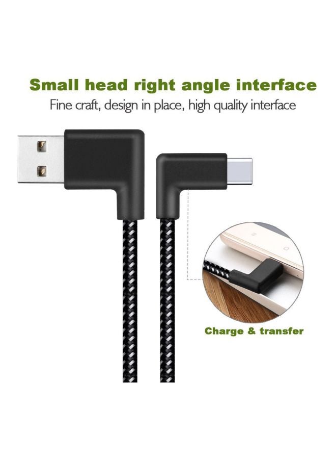 Generic - Type-C Data Sync Charging Cable Black - Image 1