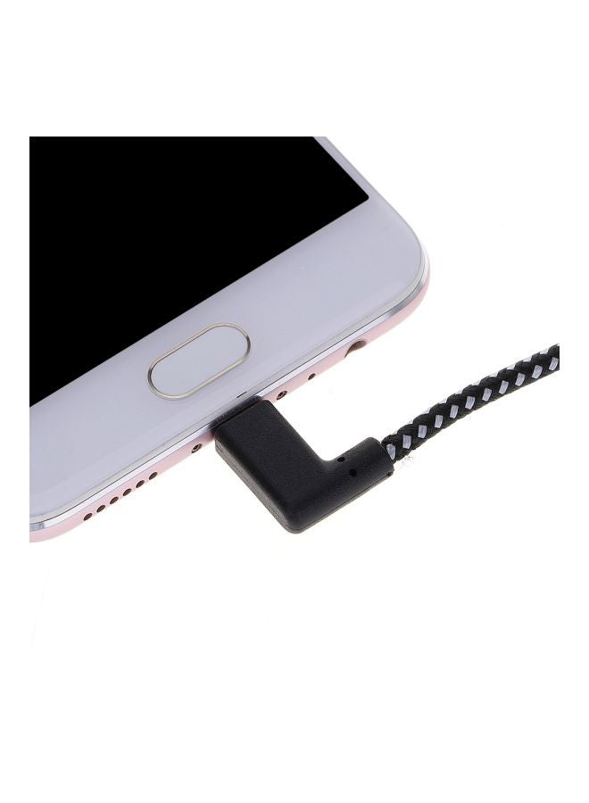 Generic - Type-C Data Sync Charging Cable Black - Image 1